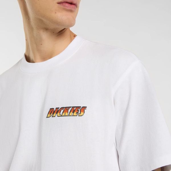 Dickies Nashport Pit Crew T-shirt Wit