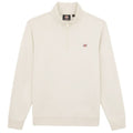 Dickies Oakport Quarter Zip Sweater Off White