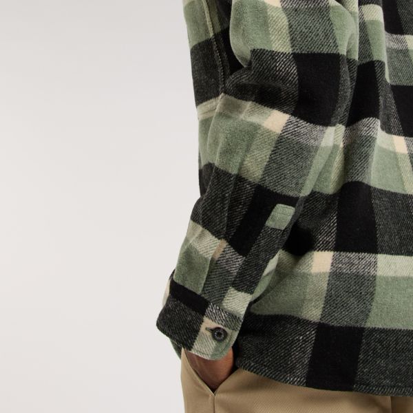 Dickies Plaid Coaling Overshirt Groen