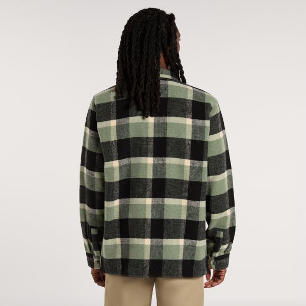Dickies Plaid Coaling Overshirt Groen