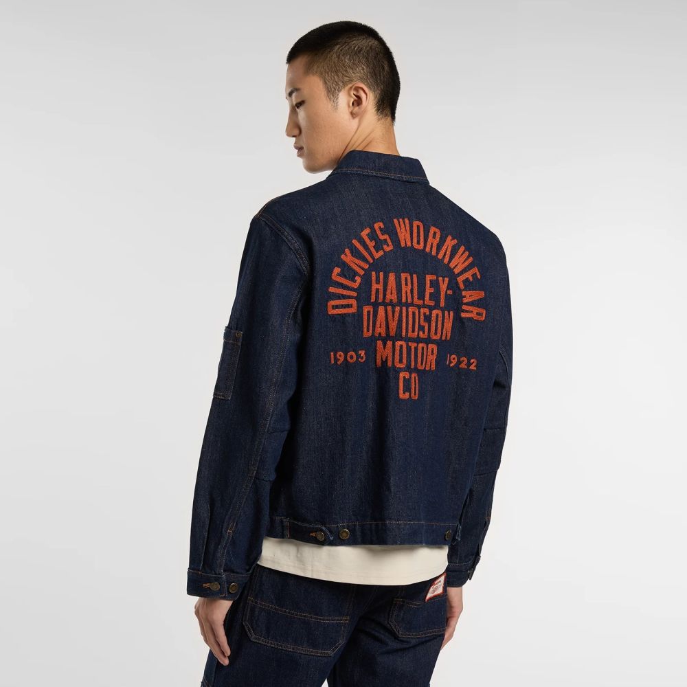 Dickies x Harley-Davidson Spijkerjas Donker Blauw