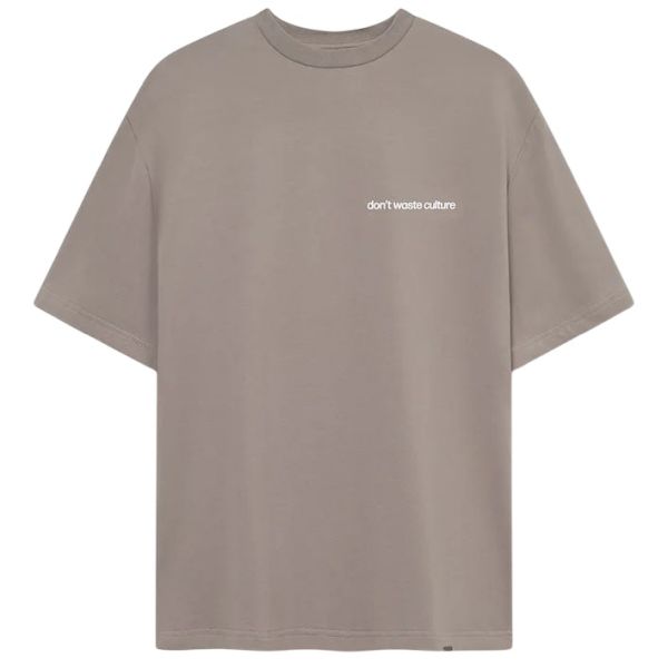 Don't Waste Culture Cleo T-shirt Grijs