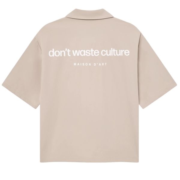 Don't Waste Culture Valoria Overhemd Beige