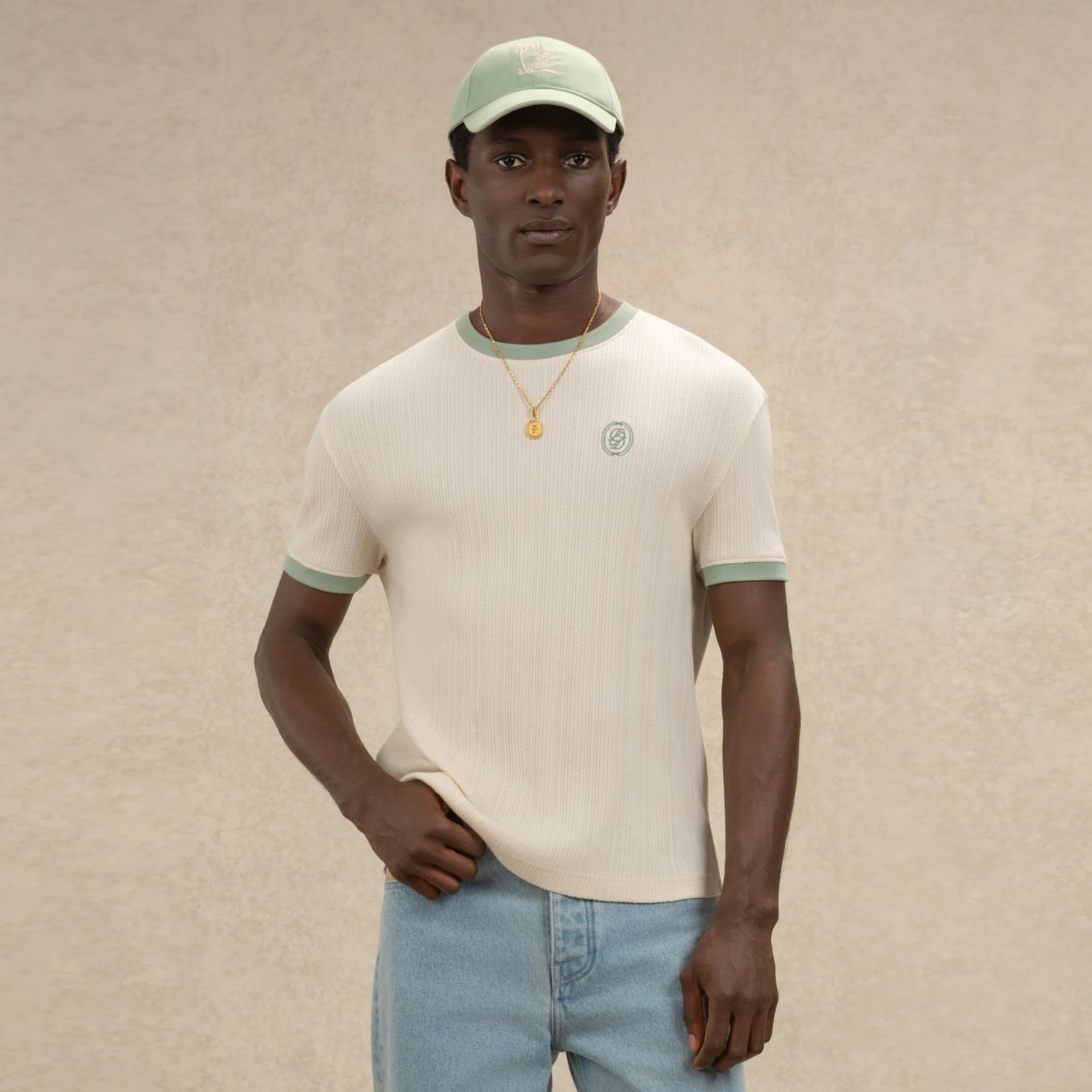 Drôle De Monsieur D Miroir T-shirt Off White