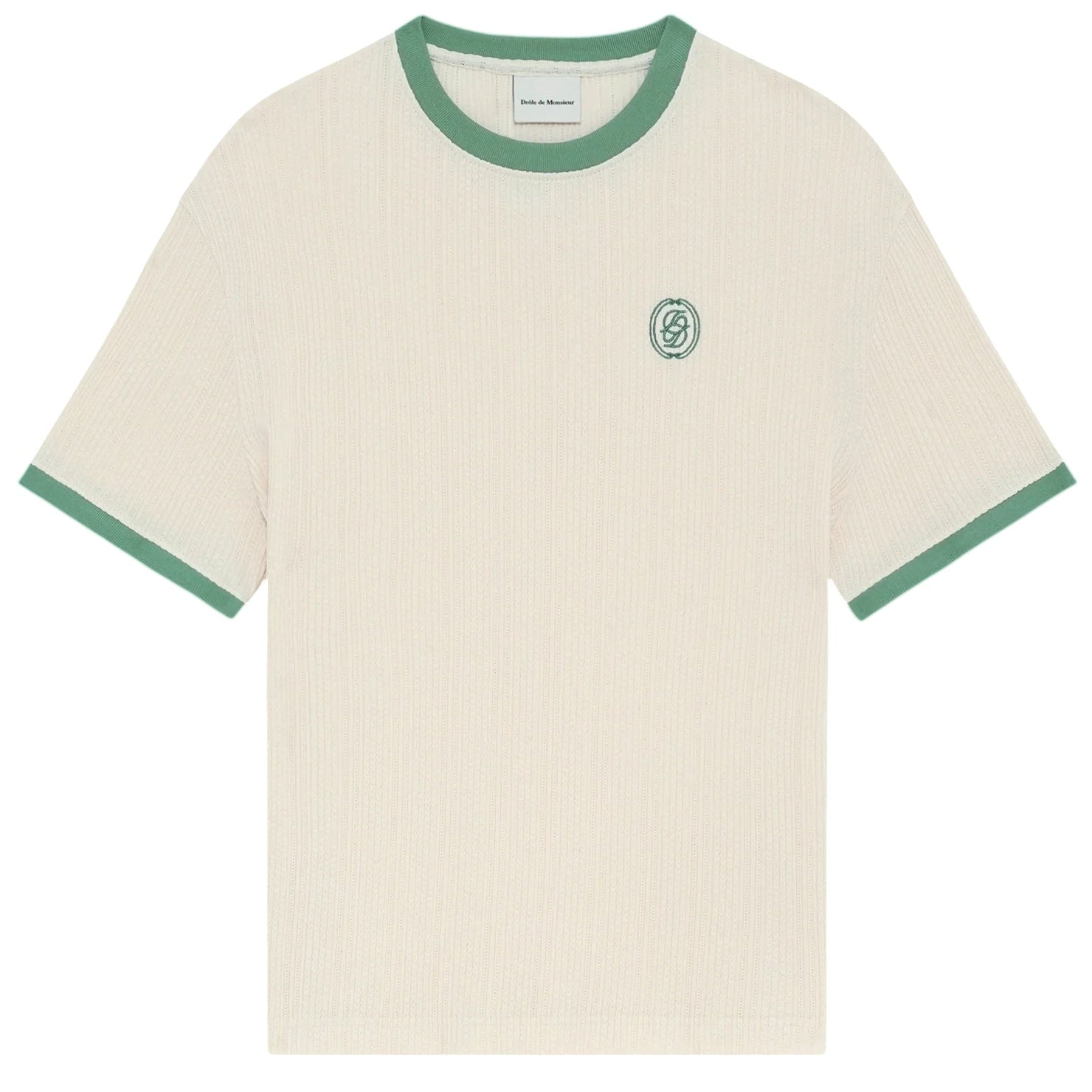 Drôle De Monsieur D Miroir T-shirt Off White