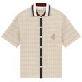 Drôle De Monsieur en Tweed D Miroir Overhemd Beige