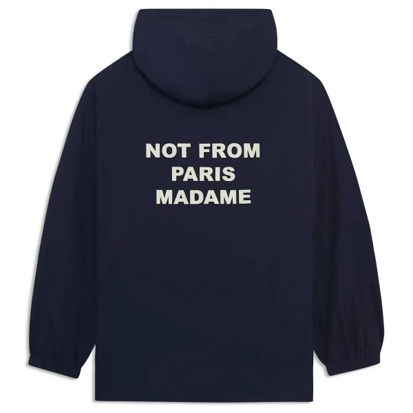 Drôle De Monsieur Slogan Vest Navy