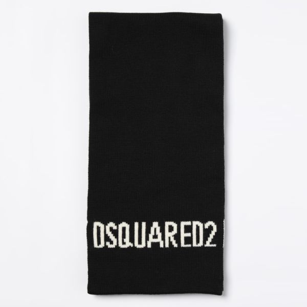 Dsquared2 Knitted Sjaal Zwart