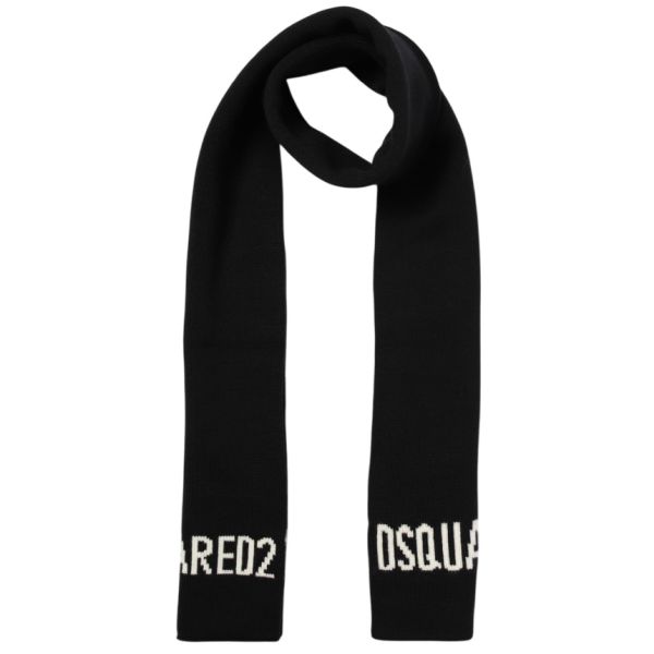 Dsquared2 Knitted Sjaal Zwart