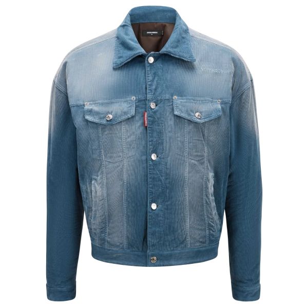 Dsquared2 Light Puff Dusty Jean Spijkerjas Blauw