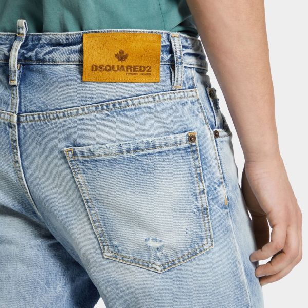 Dsquared2 Light Wash Cool Guy Jeans Licht Blauw