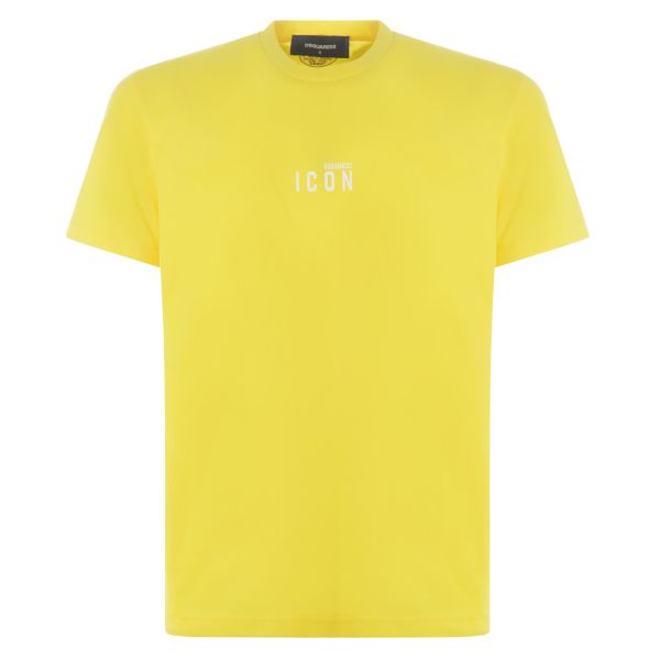 Dsquared2 Mini Icon T-shirt Geel