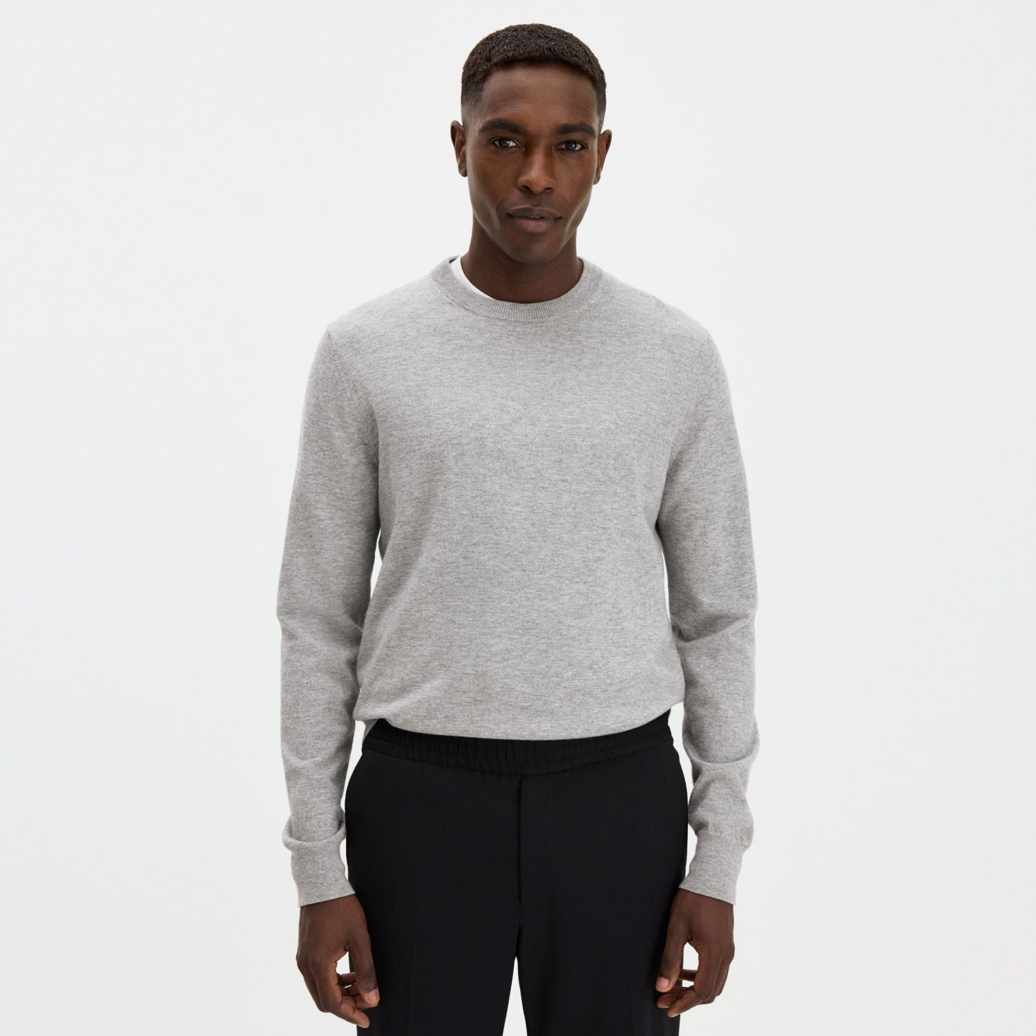 Filippa K Cotton Merino Sweater Grijs