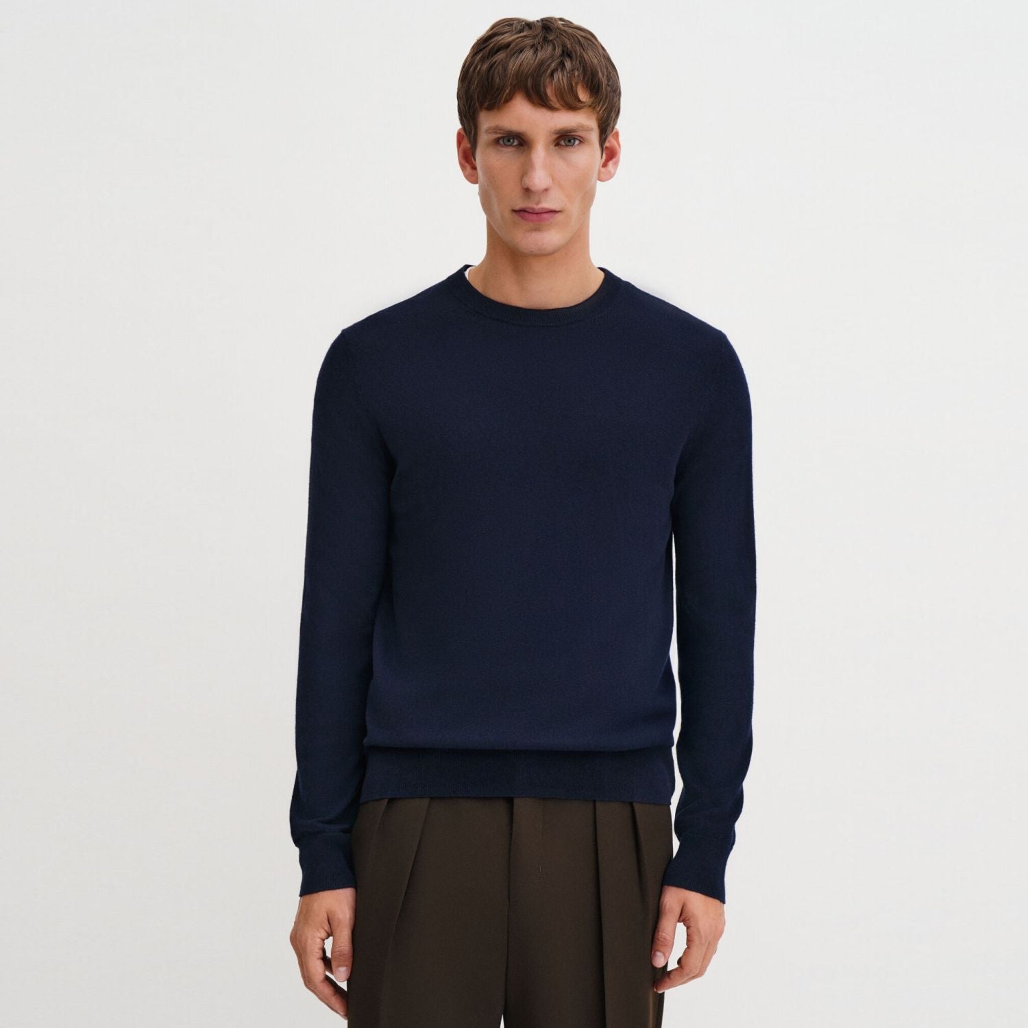 Filippa K Cotton Merino Sweater Navy