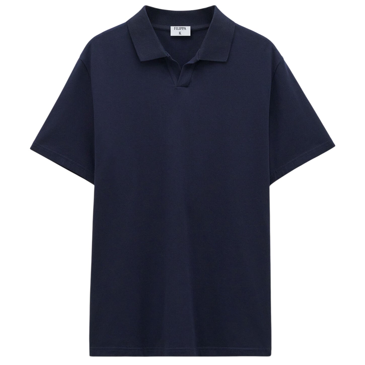 Filippa K Stretch Cotton Polo Navy