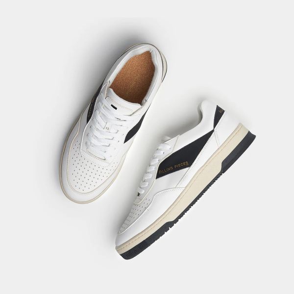 Filling Pieces Ace Spin Sneaker Wit/Zwart