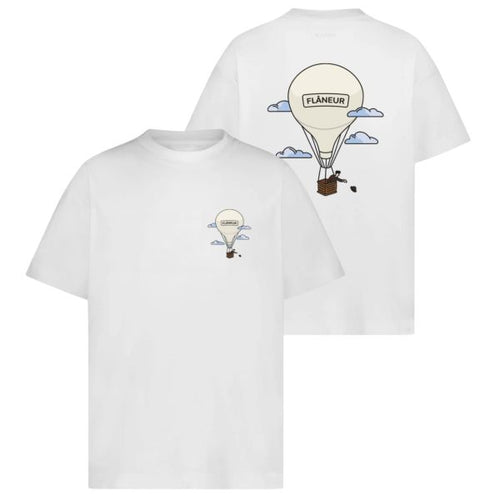 Flâneur Aéronautique T-shirt Wit