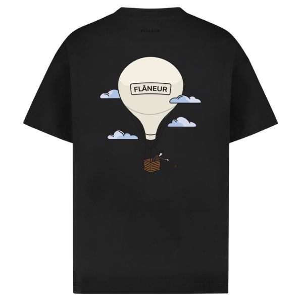 Flâneur Aéronautique T-shirt Zwart