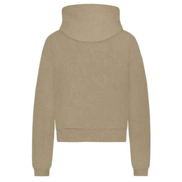 Flâneur Embossed Zip-Up Vest Beige