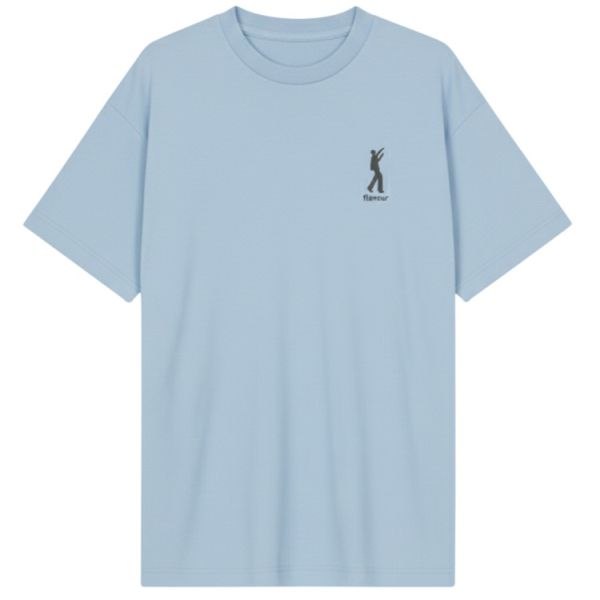 Flâneur Inflatables T-shirt Licht Blauw