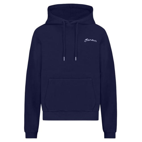 Flâneur Signature Hoodie Navy