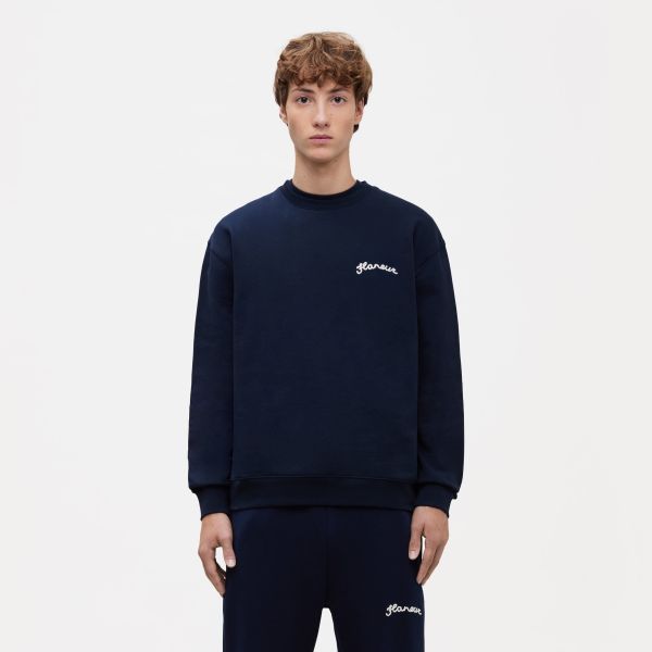 Flâneur Signature Sweater Navy