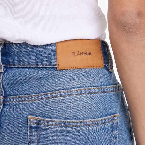 Flâneur Straight Jeans Blauw