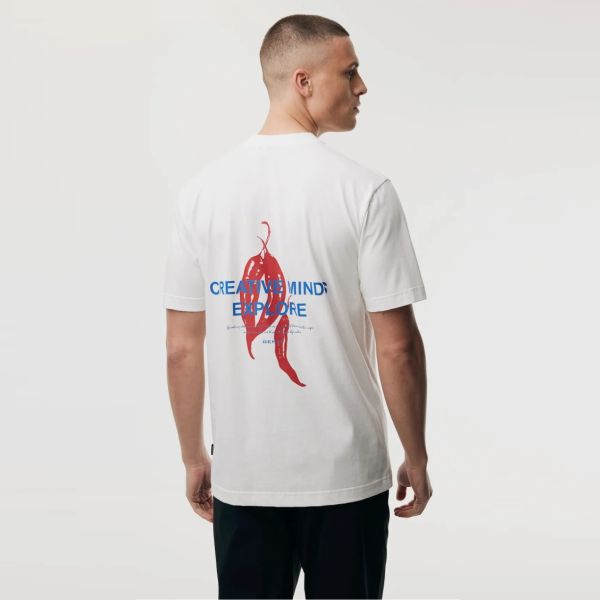 Genti Creative Minds T-shirt Wit