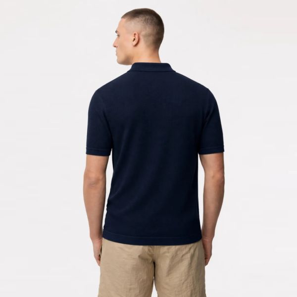 Genti No Buttons Polo Navy