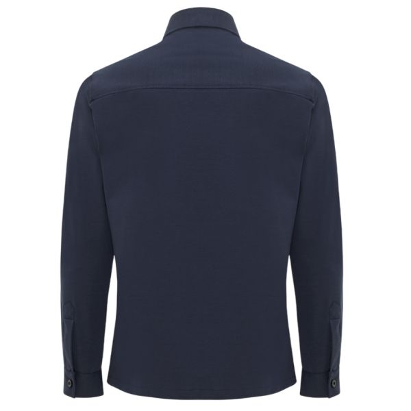 Genti Oaks Overshirt Navy