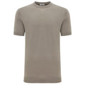 Gentiluomo Round Knitted T-shirt Bruin