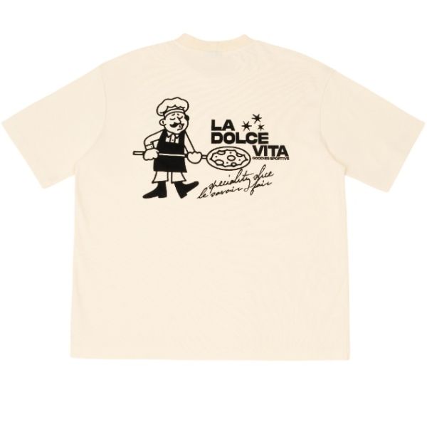 Goodies Sportive Dolce Vita T-shirt Off White