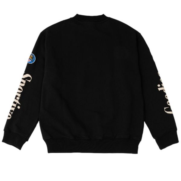 Goodies Sportive Multipatches Premium Sweater Zwart