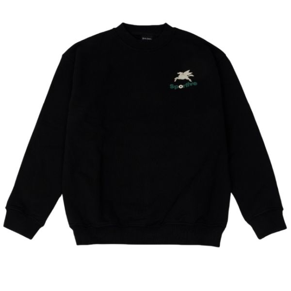 Goodies Sportive Pegasus Sweater Zwart