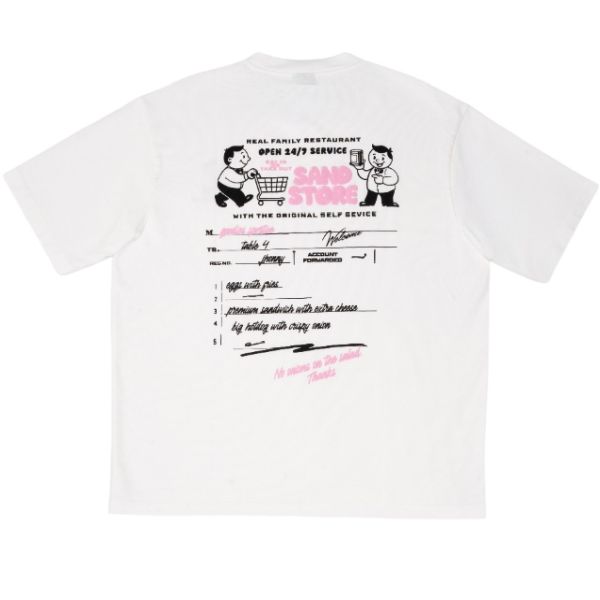 Goodies Sportive Sand Store T-shirt Wit