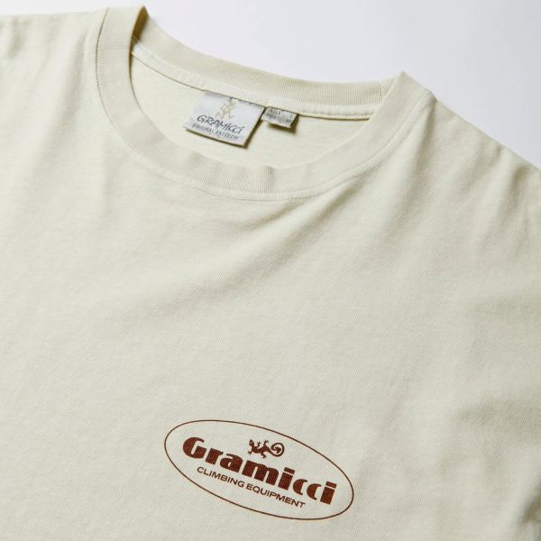 Gramicci Climbing Equipment T-shirt Beige