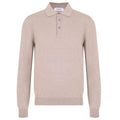 Gran Sasso Tennis Polo Sweater Beige