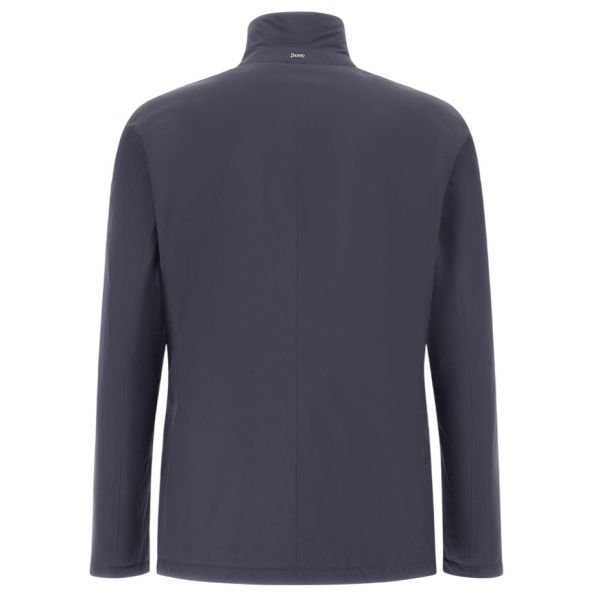 Herno Stand Down Collar Jas Navy