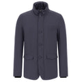 Herno Stand Down Collar Jas Navy