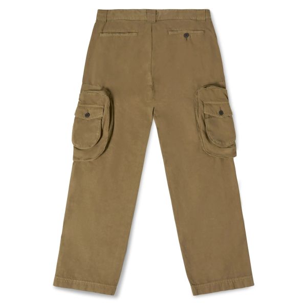 Heron Preston Canvas Cargo Broek Donker Groen