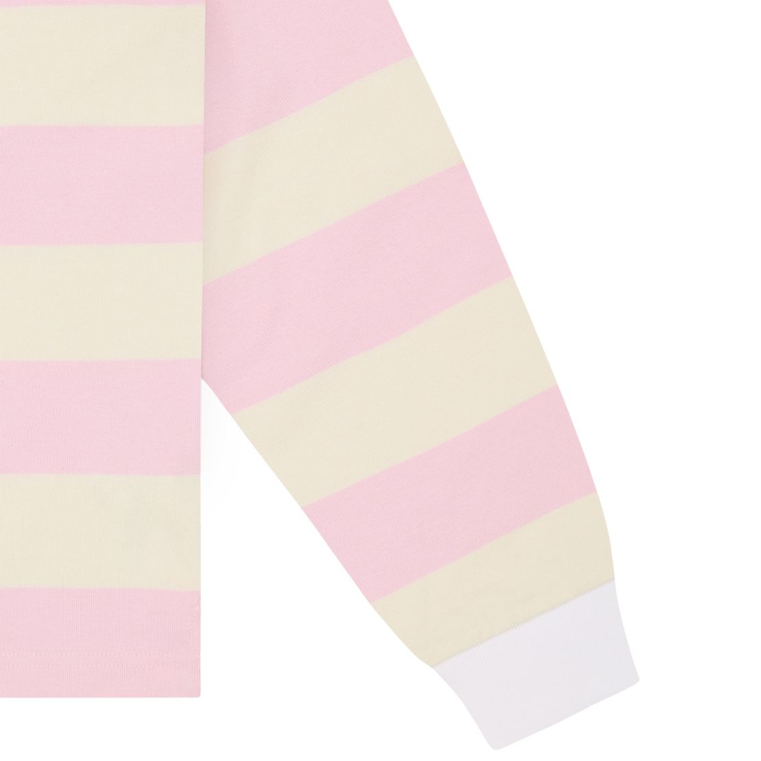 Icecream Cones & Bones Rugby Shirt Roze/Off White