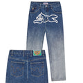Icecream Fade Out Running Dog Double Scoop Jeans Blauw