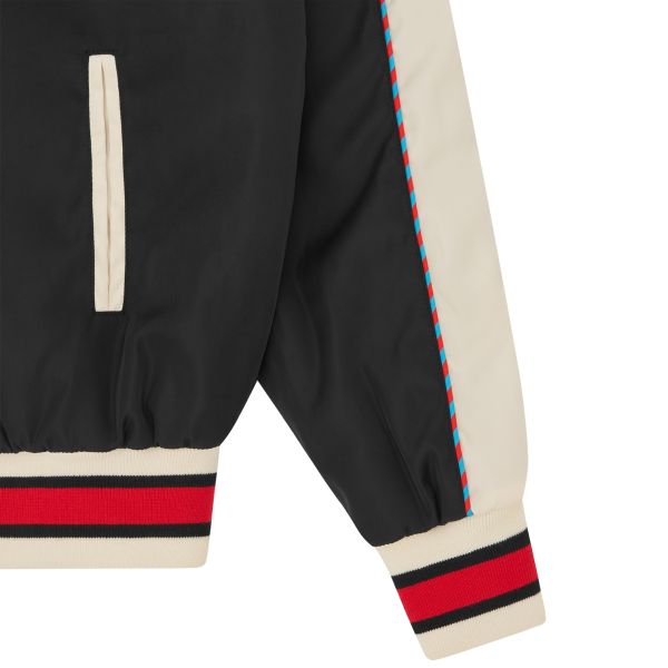 icecream running dog satin bomber jack zwart 5