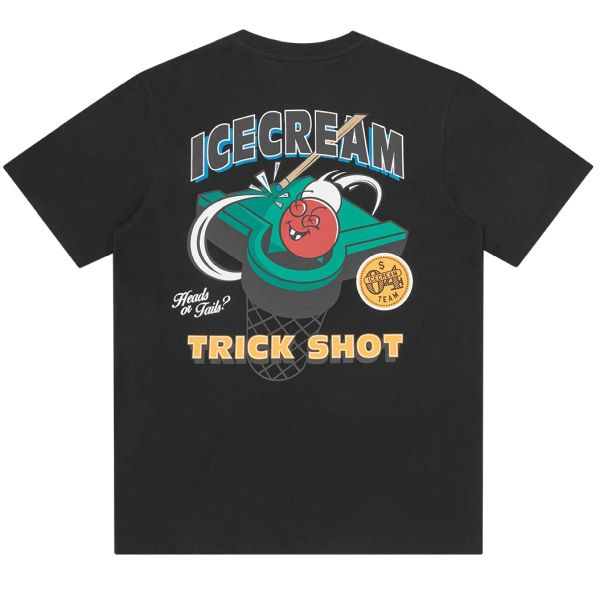 Icecream Trick Shot T-shirt Zwart