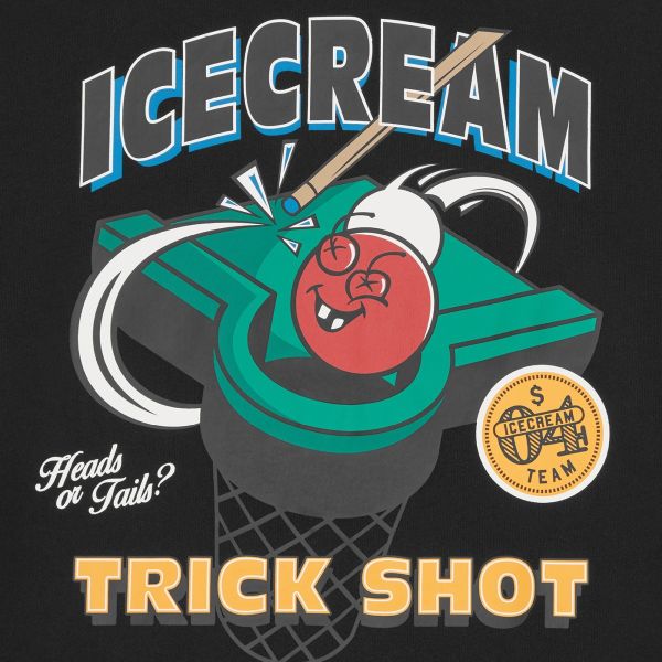 Icecream Trick Shot T-shirt Zwart