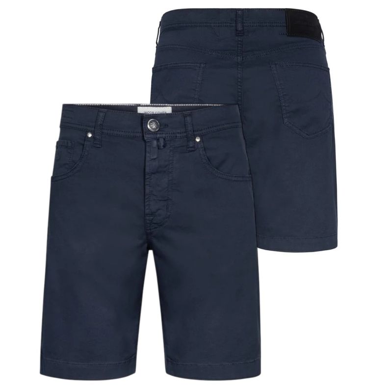 Jacob Cohën Bermuda Lou Korte Broek Donker Blauw