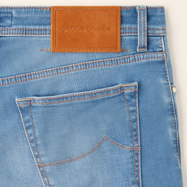 Jacob Cohën Nick Slim Jeans 200D Blauw