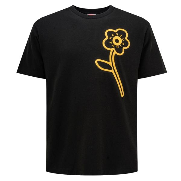 Kenzo Rue Vivienne Oversized T-shirt Zwart