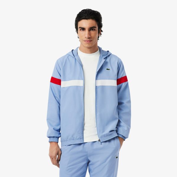 Lacoste Colourblock Trainingspak Licht Blauw