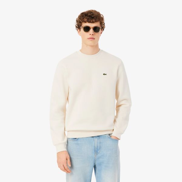 Lacoste Crewneck Sweater Off White